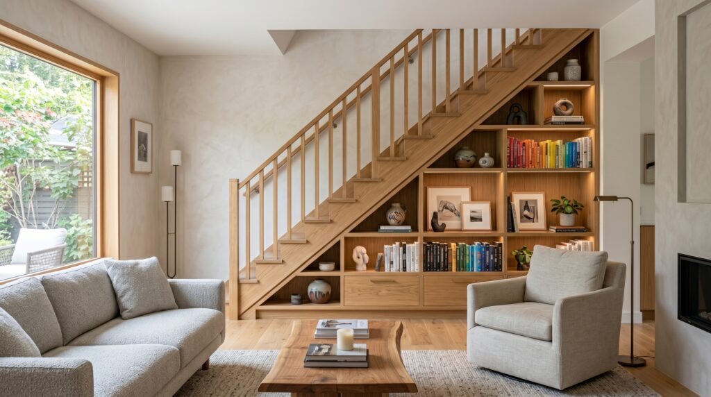 Spandrel Under Stairs Storage